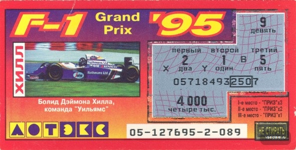 F-1 Grand Prix 95